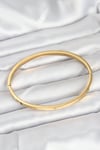 316L Çelik Gold Renk 65 mm İnce Kadın Kelepçe Bileklik