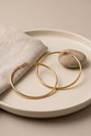 316L Çelik Gold Renk 66 mm Halka Küpe