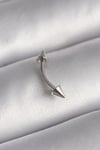 316L Çelik Gümüş Renk Çivi Model Piercing