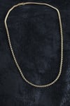 316L Çelik Örme Zincir Model Gold Renk Erkek Kolye