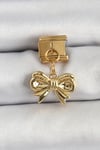 316L Çelik Sallantılı Fiyonk Model Gold Renk Nomination Charm