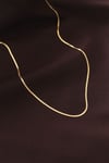 Çelik Gold Renk 60 cm İnce İtalyan Zincir Kolye
