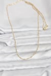 CM 14K Gold Renk Burgu Model 60 cm Kadın Kolye