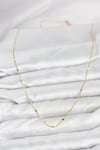 CM 14K Gold Renk Ezme Pul Model 60 cm Kadın Kolye