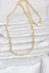 CM 14K Gold Renk Halka Zincir Model 60 cm Kadın Kolye