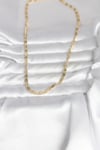 CM 14K Gold Renk Lazer Model 45 cm Kadın Kolye