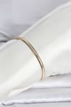 CM 14K Gold Renk Yassı Yılan Zincir Model Kadın Bileklik