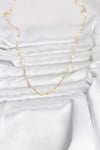 CM 14K Gold Renk Yassı Zincir Model 60 cm Kadın Kolye