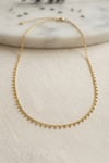 Gold Renk Topçcuk Model 60 cm Kadın Kolye