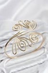 Pazu Bileklik Gold Renk Pirinç Bohem Model