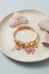 Pembe Kelebek Model Charmlı Bileklik