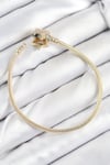 Pirinç Charm Zirkon Taşlı Yıldız Model Gold Renk Kadın Bileklik