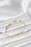Yıldız Model Gold Renk Pirinç Kadın Bileklik
