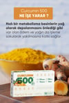 & Metabolizma Hızlandırmaya Yardımcı- Curcumin 500 Detox- 1 Kutu