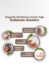 Organik Soğuk Sıkım Hindistan Cevizi Yağı 337 ml (VEGAN)