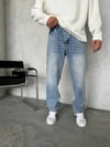 BAGGY KOT PANTOLON MAVİ