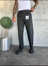 BAGGY KUMAŞ PANTOLON FÜME