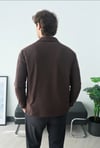 GÖMLEK SWEAT KAHVE