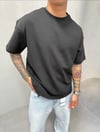 KEP's %100 Pamuk Oversize T-shirt Siyah