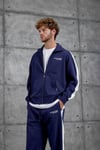 Oversize Lacivert Eşofman Takımı