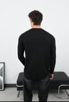 WAFFLE UZUN REGLAN KOLLU SWEAT