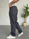 We11 Baggy Kesim Kot Pantolon Koyu Antrasit