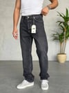 We11 Baggy Kesim Kot Pantolon Koyu Antrasit