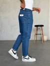 We11 Boyfrıend Kot Pantolon Mavi