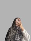 ELORA DESEN PAMUK SOFT ŞAL - SİYAH