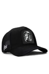 Aslan Logolu Siyah Trucker Şapka