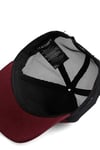 Blackbörk V2 Unisex Trucker Boss61 Kod Logolu Bordo Cap Şapka
