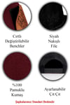 Blackbörk V2 Unisex Trucker Boss61 Kod Logolu Bordo Cap Şapka