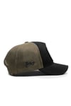 El Patron Logolu Premium Siyah-Haki Trucker Şapka