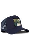 Fil Logolu Lacivert Trucker Şapka
