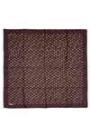 İpek Eşarp Nostalji - 7926-11 Koyu Bordo Twill