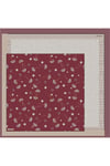 İpek Eşarp Nostalji - 8517-07 Bordo Twill