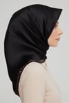 İpek Eşarp Nostalji - 8660-02 Siyah Twill