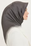 İpek Eşarp Nostalji - 8733-12 Gri Twill