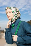 İpek Eşarp Nostalji Serisi Twill 8940d01 32 -twill Ipek