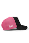 Kaplan Logolu Siyah-Pembe Trucker Şapka