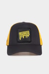 Limited Edition Logolu Siyah-Sarı Trucker Şapka