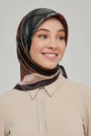 Nostalji Serisi Sura İpek Eşarp 8620-09