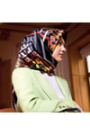 Nostalji Serisi Twill İpek Eşarp 8617-09NT