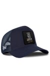 See You Later Never Logolu Lacivert Trucker Şapka