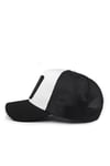 Wake Up Logolu Siyah-Beyaz Trucker Şapka