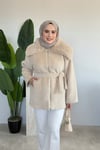 Angora Premium Kaban | Bej