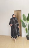 Arin Asimetrik Etekli Takım - Siyah