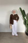 Keten Pantolon | Beyaz