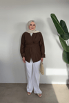 Keten Pantolon | Beyaz