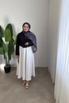Liza Gold Düğmeli Gömlek | Lacivert